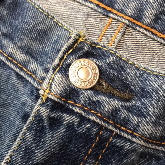 Levi's 550 Men’s Relaxed Fit Tapered Jeans / 100% Cotton / Non-Stretch  38/30 - Picture 7 of 11